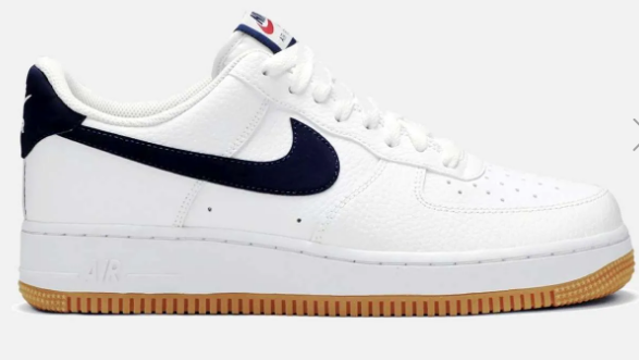 Nike Air Force One Low ’07 Blanco Obsidi