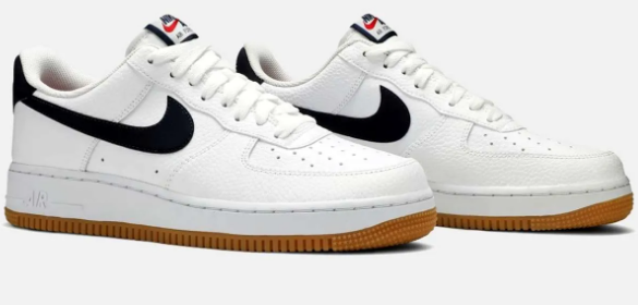 Nike Air Force One Low ’07 Blanco Obsidi